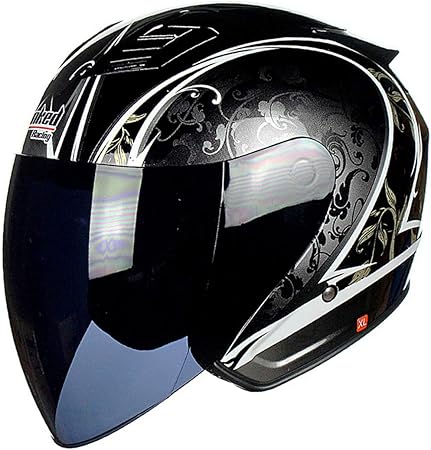 Amazon バイク ヘルメット レディース ジェット ヘルメット メンズ 絵 ヘルメット 原付 くもり止め Helmet Uvカット 通気 吸汗 日焼け止め オールシーズン 内装 洗濯可 男女兼用 おしゃれ ヘルメット L 頭囲 61 63cm ブラック グラス ジェット 車 バイク Amazon バイク ヘルメット レディース ジェット ヘルメット メンズ 絵 ヘルメット 原付 くもり止め Helmet Uvカット 通気 吸汗 日焼け止め オールシーズン 内装 洗濯可 男女兼用 おしゃれ ヘルメット L 頭囲 61 63cm ブラック グラス ジェット 車 バイク