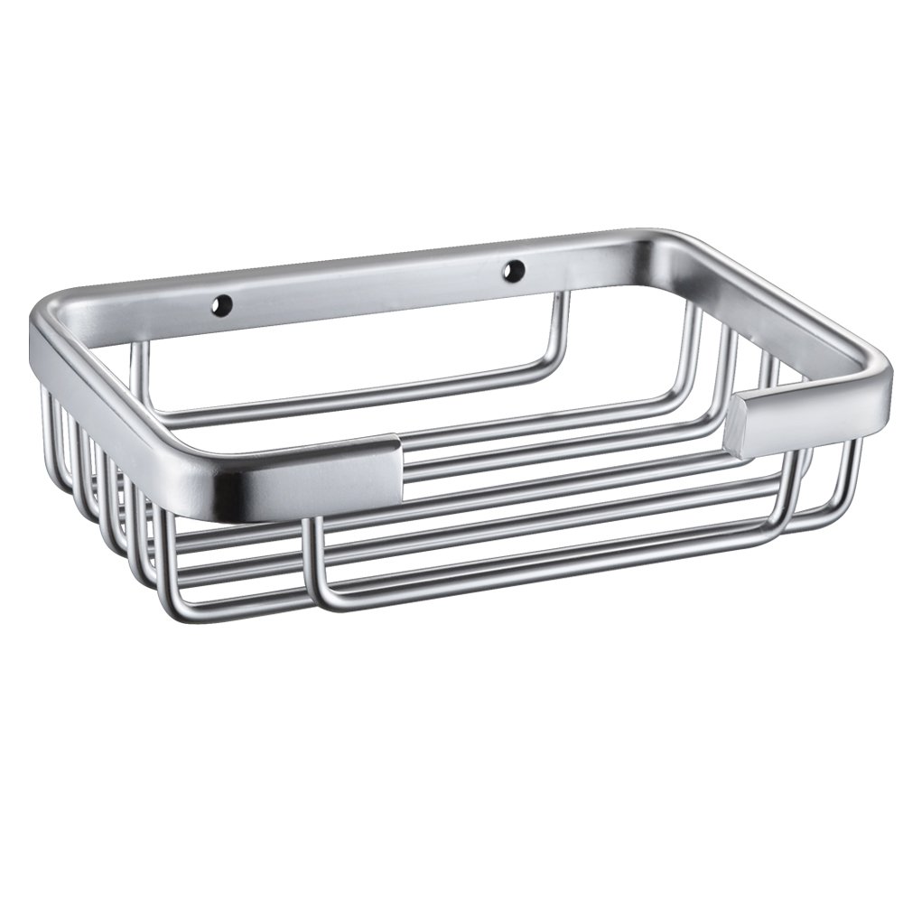 KES Soap Dish, Soap Holder for Bathroom Wall Mounted, Aluminum, A4040
