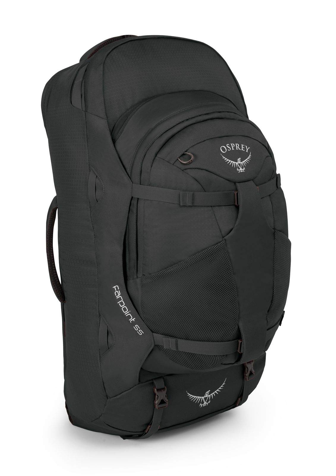 Osprey Farpoint 55 Men's Travel Pack with 13L Detachable Daypack - Volcanic Grey (M/L)