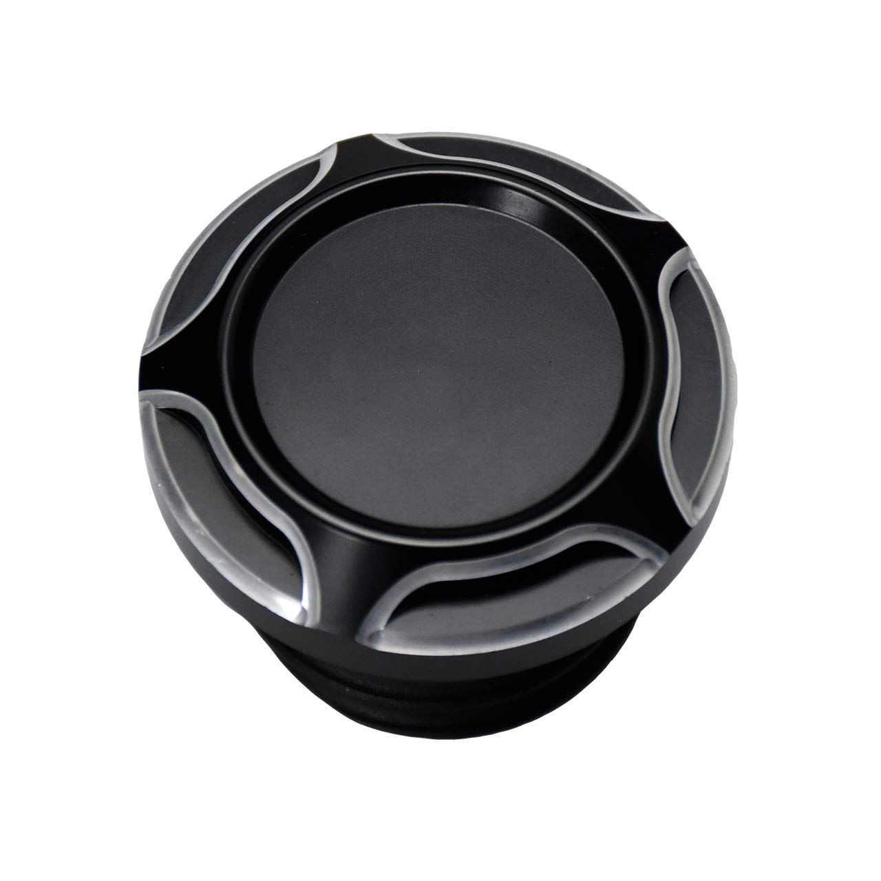 HDBUBALUSMotorcycle CNC Aluminum Fuel Gas Tank Vented Decorative Oil Cap Fit for Harley Touring Road King Softail Dyna Sportster XL 1200 883