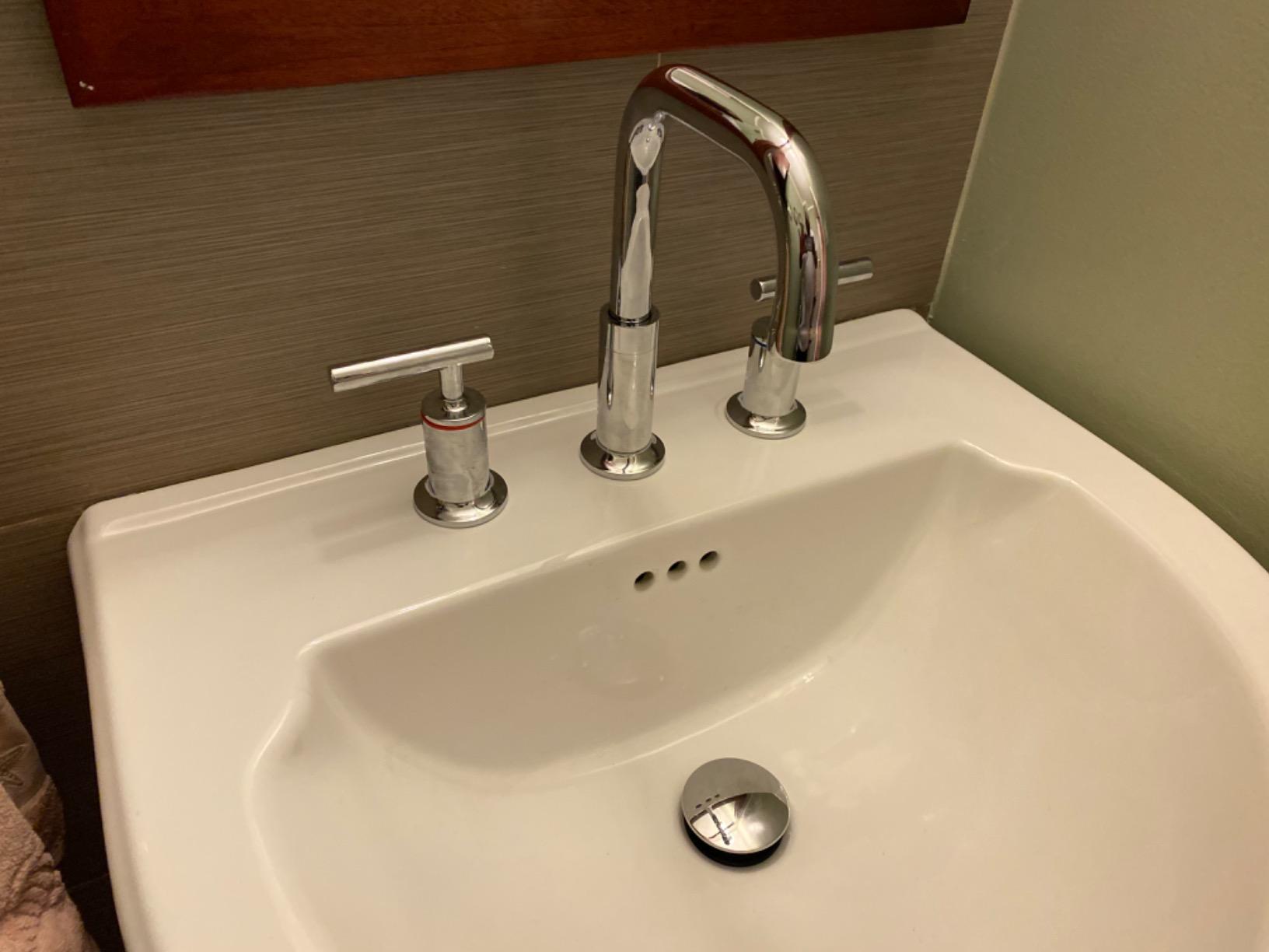 Homelody Widespread 3 Holes Bathroom Sink Faucet W/ Pop Up Drain BiltPros