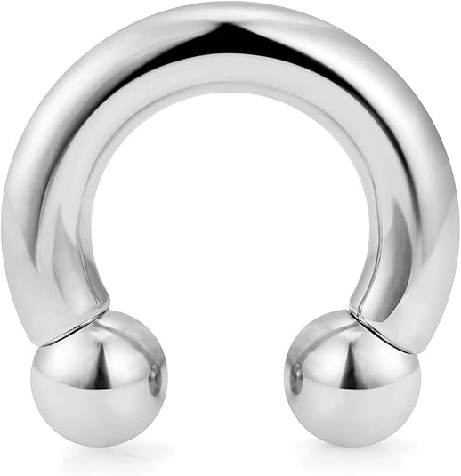 Yaalozei 316L Surgical Steel Internally Threaded Barbell