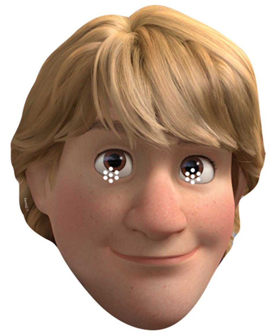 STAR CUTOUTS STSM169 Official La Reine des Neiges Mask Kristoff