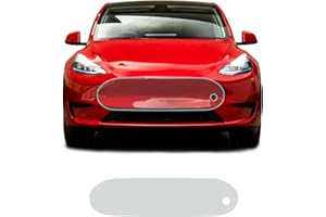 FDAIUN for Tesla Model Y 2020-2023 PPF Precut Gloss Clear 8.5mil TPU Car Paint Protective Film Self Healing HD Film Scratch Protector Exterior Accessories (Front Bar Center Part 1Pcs)