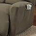 Stretch Sensations, Optic Recliner Slipcover, Standard Recliners, Perfect Chair Protection, Comfortable and Easy Stretch Fabric (Sage)