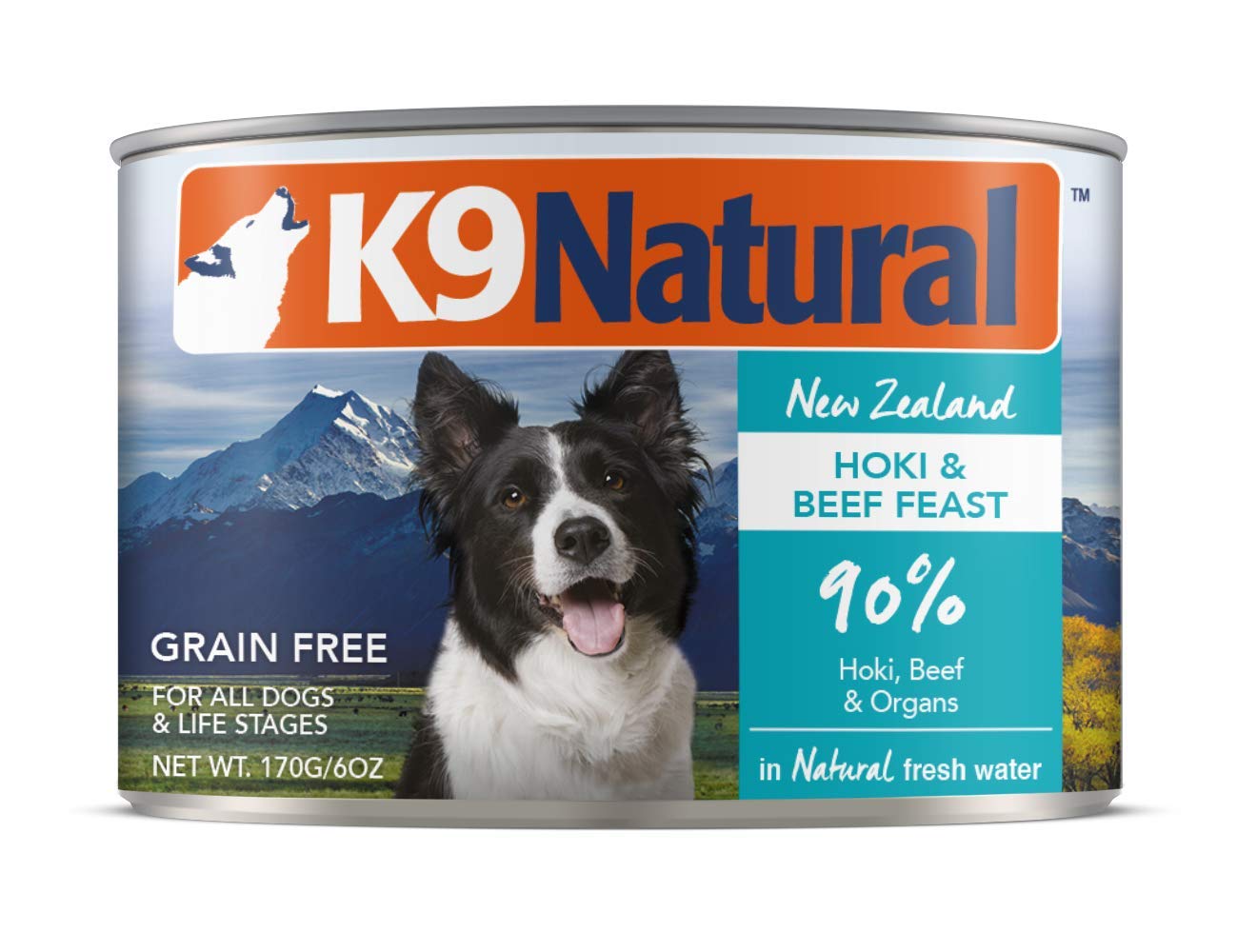 K9 Natural Canned Dog Food Perfect Grain Free, Healthy, Hypoallergenic Limited Ingredients - Made in