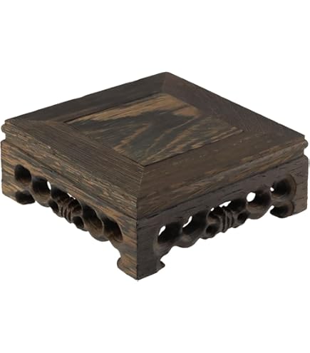 希少 Antique wooden display stand Amazon.com: PATIKIL Wooden Display Stand, 5 x 5 Inch Square Teapot