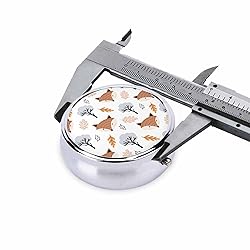 IBILIU Medicine Pill Case Autumnal Cute Foxes and