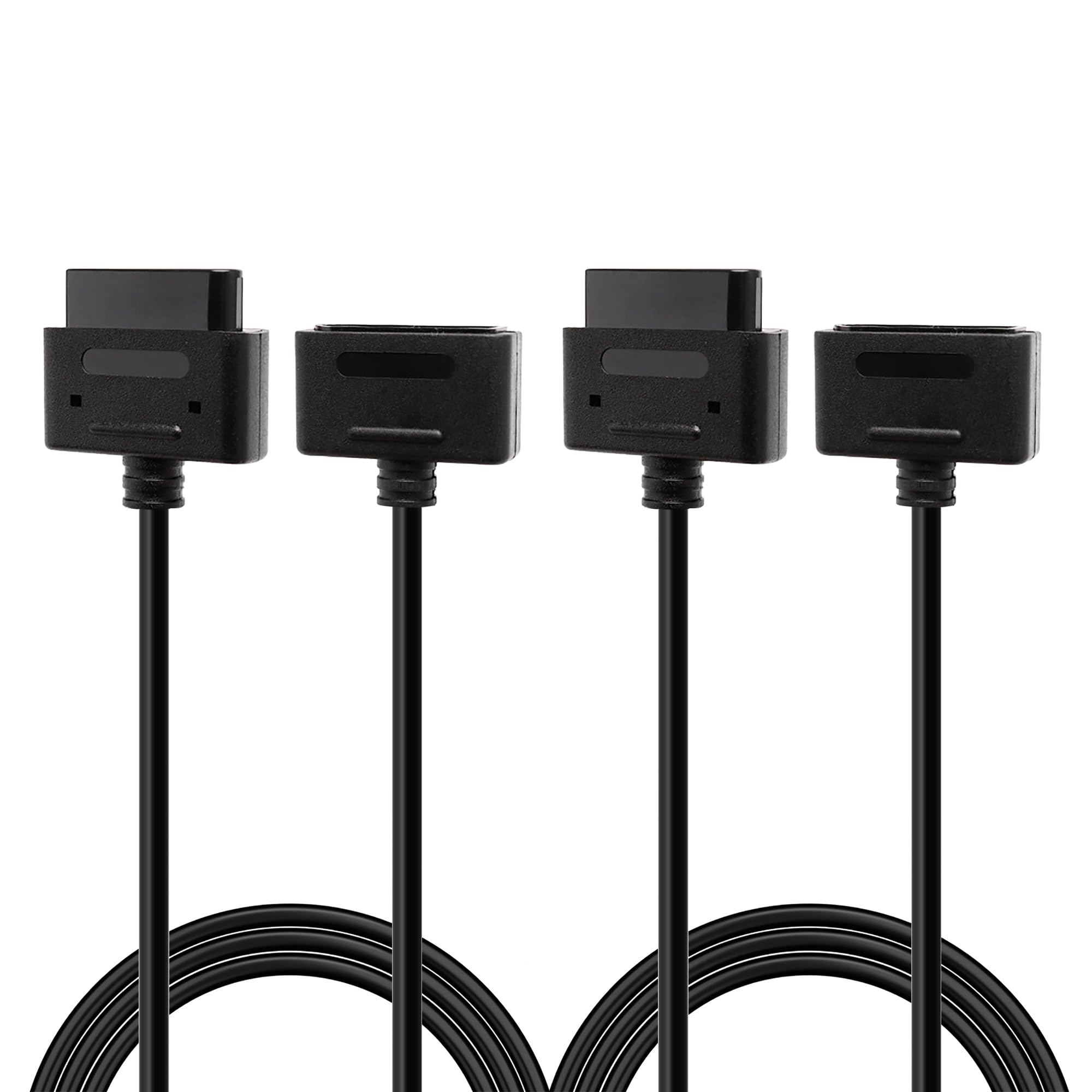 CSTESVN SNES Controller Extension Cable, 2-Pack 1.8M/6FT Replacement Controller Extension Cable for Super Nintendo SNES SFC Game Console