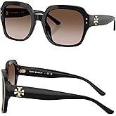 Tory Burch TY7143U SQUARE Shape Sunglasses with eSHADES Luxury Eyewear kit Bundle