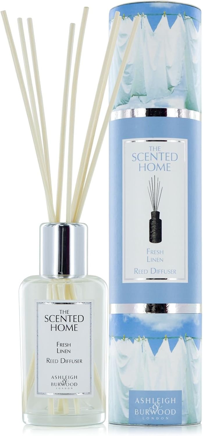 Ashleigh & Burwood Reed Diffuser Air Freshener for Home, White