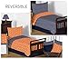 Sweet Jojo Designs Orange and Navy Fabric Memory/Memo Photo Bulletin Board for Arrow Collection