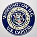 Washington DC U.S. Capital Presidential Seal Fridge Magnet