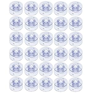 Loevers Style SA156 Sewing Machine Bobbins for Brother - 30 Pack