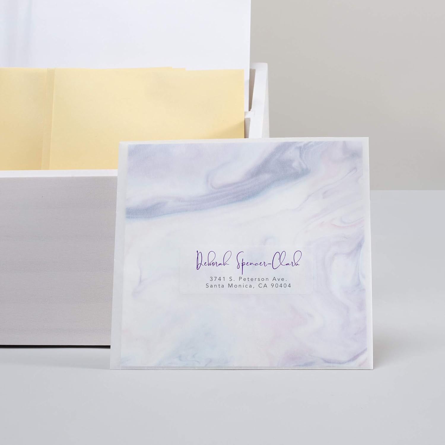 Avery Clear Address Labels for Inkjet Printers with Sure Feed, 1" x 2-5/8", 750 Frosted Holiday Labels (8660) : Office Products