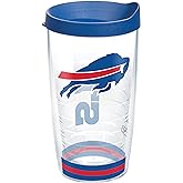 Tervis NFL Buffalo Bills - Arctic Made in USA Double Walled Insulated Tumbler Travel Cup Keeps Drinks Cold & Hot, 16oz, Classic