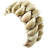 Swimmi Natural Cowrie Shell Bracelet, Handmade Beach Surfing Cuff Cowrie Shell Stretch Bracelet Women Jewelry AA052