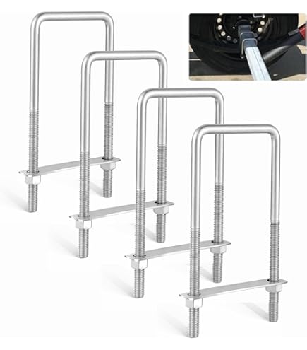 U　38 Amazon.com: N245-027 0.38 x 3.63 x 7 in. Zinc Square U Bolt44