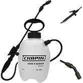 CHAPIN 16144 1-Gallon Deluxe Pump Sprayer for Lawn, Garden &amp; Pests | An ergonomic handle and adjustable nozzle make everyday spraying easier, while the in-tank filter helps reduce clogs