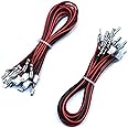 Arcity 20 Pcs Arcade Button Wires Harness Cable for Zero Delay USB Encoder PCB with 0.110inch 2.8mm Terminals Compatible with Arcade LED Buttons and Sanwa Style Buttons New,HY-PJ096-2