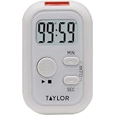 Multi-Alert (Sound, Light, Vibration) Digital Timer