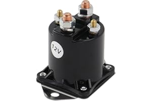 TXRXIZ Golf Cart Solenoid 12V Solenoid Relay Compatible with Club Car DS & Precedent 1984-up Gas Golf Cart 4 Terminal Starter Relay Replaces Part Number 1013609 435-154 1012275 1117 LPL6003