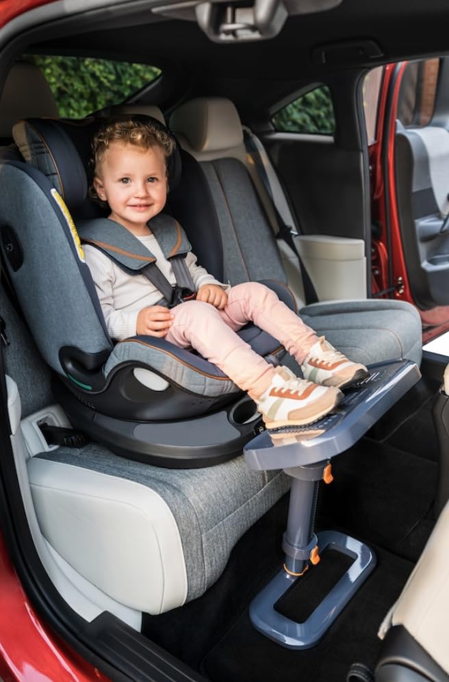 Kneeguard Kids Car Foot Rest for Children and Babies. Footrest is Compatible with Toddler Booster Seats for Easy, Safe Great Travel Accessory (Latest Version)