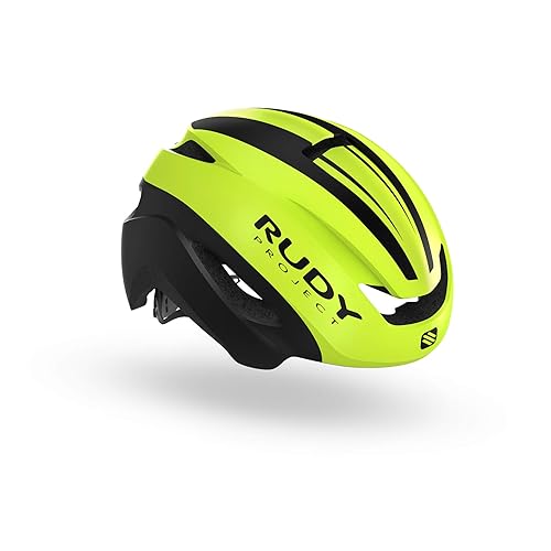 Rudy Project Volantis Helmet Yellow Fluorescent Black Matte