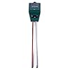 HDE 3 in 1 Soil Moisture Meter, PH Level, and Sunlight Exposure Home Garden Measuring Tool for Indoor/Outdoor Flowers and Plants