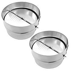ANPTGHT 6 Inch Draft Blocker Backdraft Damper Duct