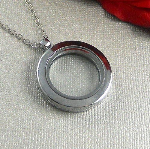 Amazon.com: Glass Locket, Silver Locket 