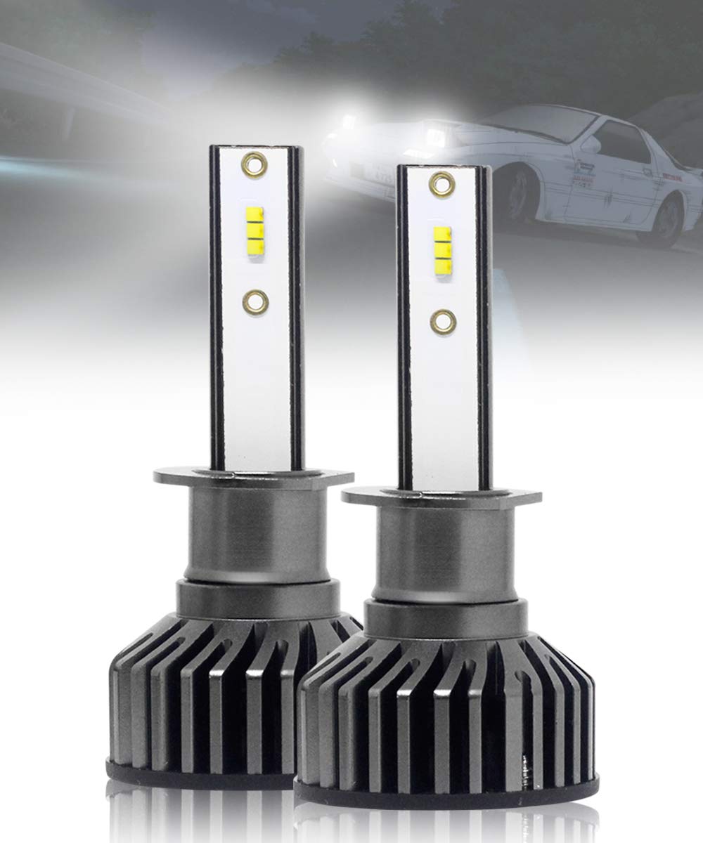 Buy Carzex Max5 H1 Led Car Headlight Bulb, 50W/9000 Lumens Super Bright