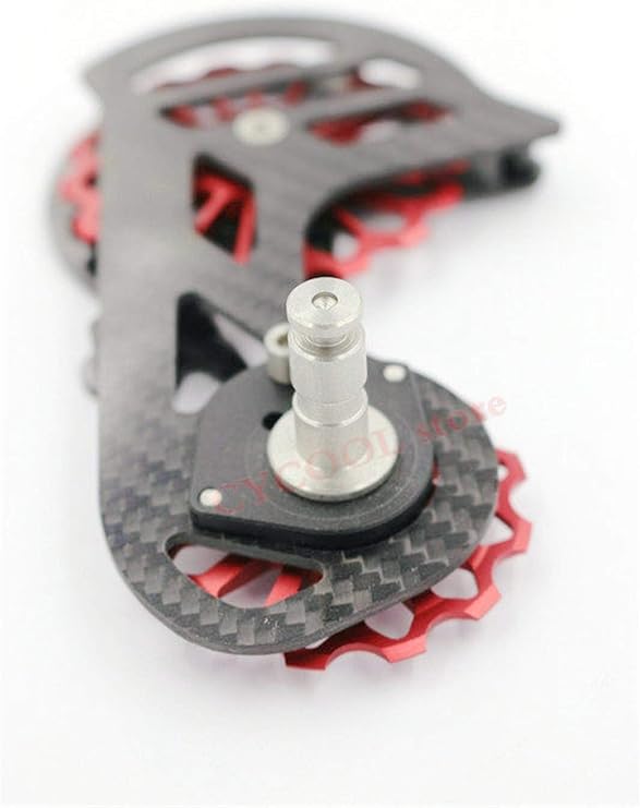 Amazon Co Jp Shimanor7000セリエコーティング用17tバイクカーボンセラミックスピードリアディレイラープーリー 自転車交換用アクセサリー Color Red ホーム キッチン
