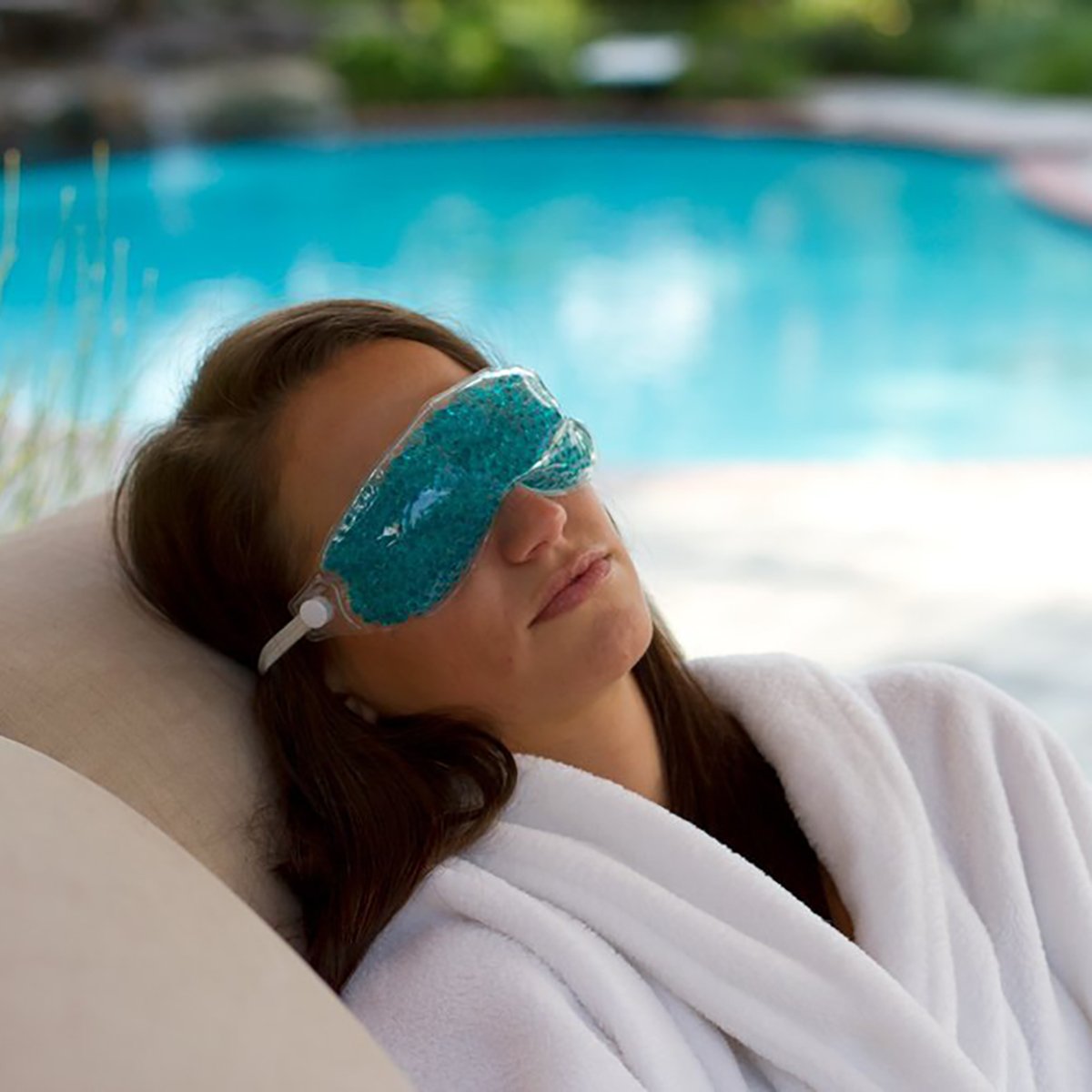 Galleon TheraPearl Eye Mask, Eyessential Mask With Flexible Gel