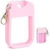 1Pcs Hand Sanitizer Spray Case Compatible with Touchland, Silicone Hand Sanitizer Case Holder with Keychain for Touch Land Mist Case 1FL. OZ