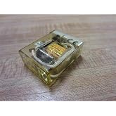 IDEC RH2B-UAC110-120V 110-120 VAC Coil, 2 Poles DPDT, 50/60 HZ, Blade Terminal, Compact Power Relay, Industrial 10 AMP GP Relay, Plain Style, RH Series