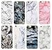 Iphone 6s/6 Case, Marble Pattern Gray Soft Flexible TPU Slim Fit Protective Cover Case for Iphone 6/6s (Color 4)