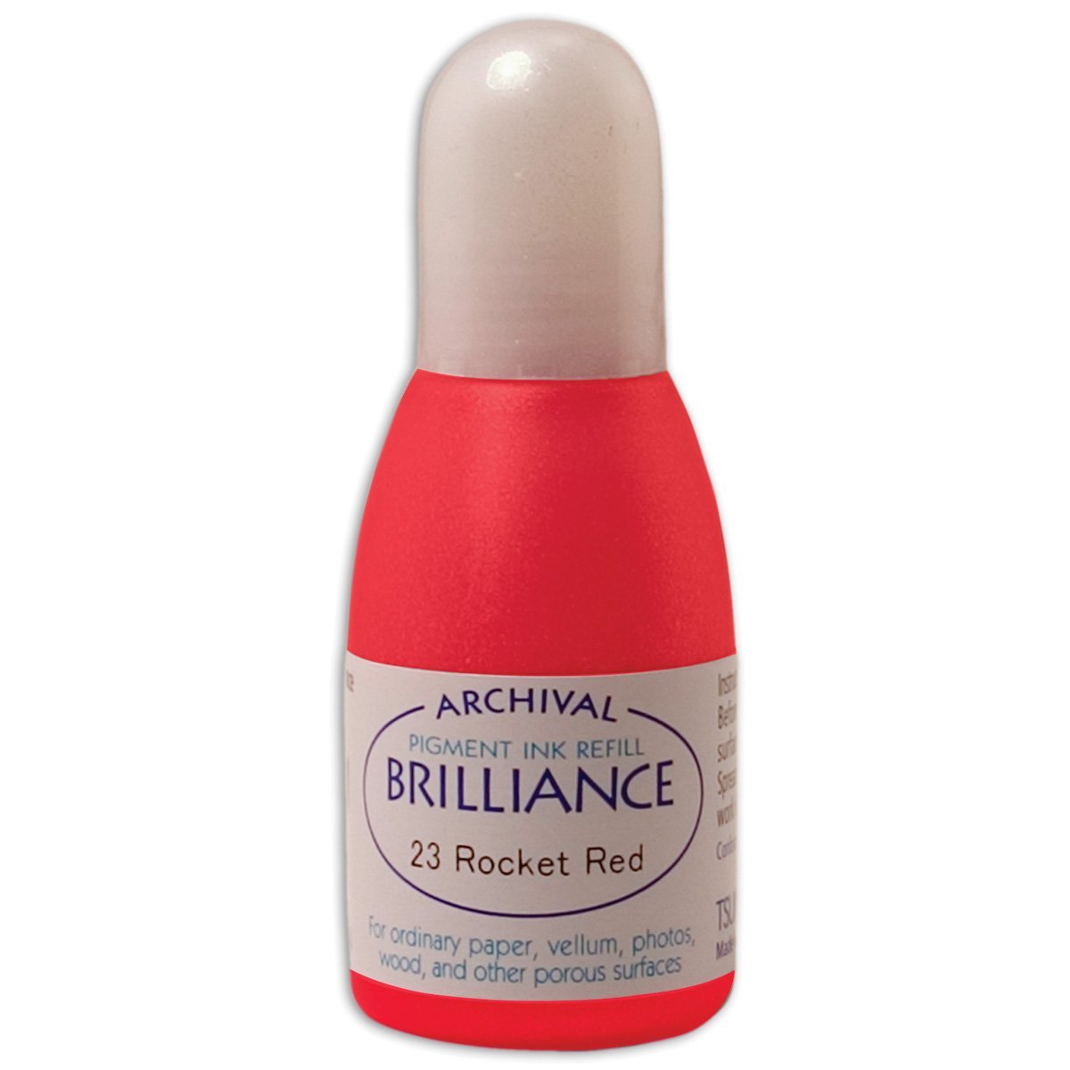 Brilliance Refill Inks Tsukineko Re-Inker, Rocket Red