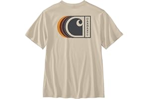 Carhartt Men's Relaxed Fit Lightweight Short-Sleeve C Back Graphic T-Shirt