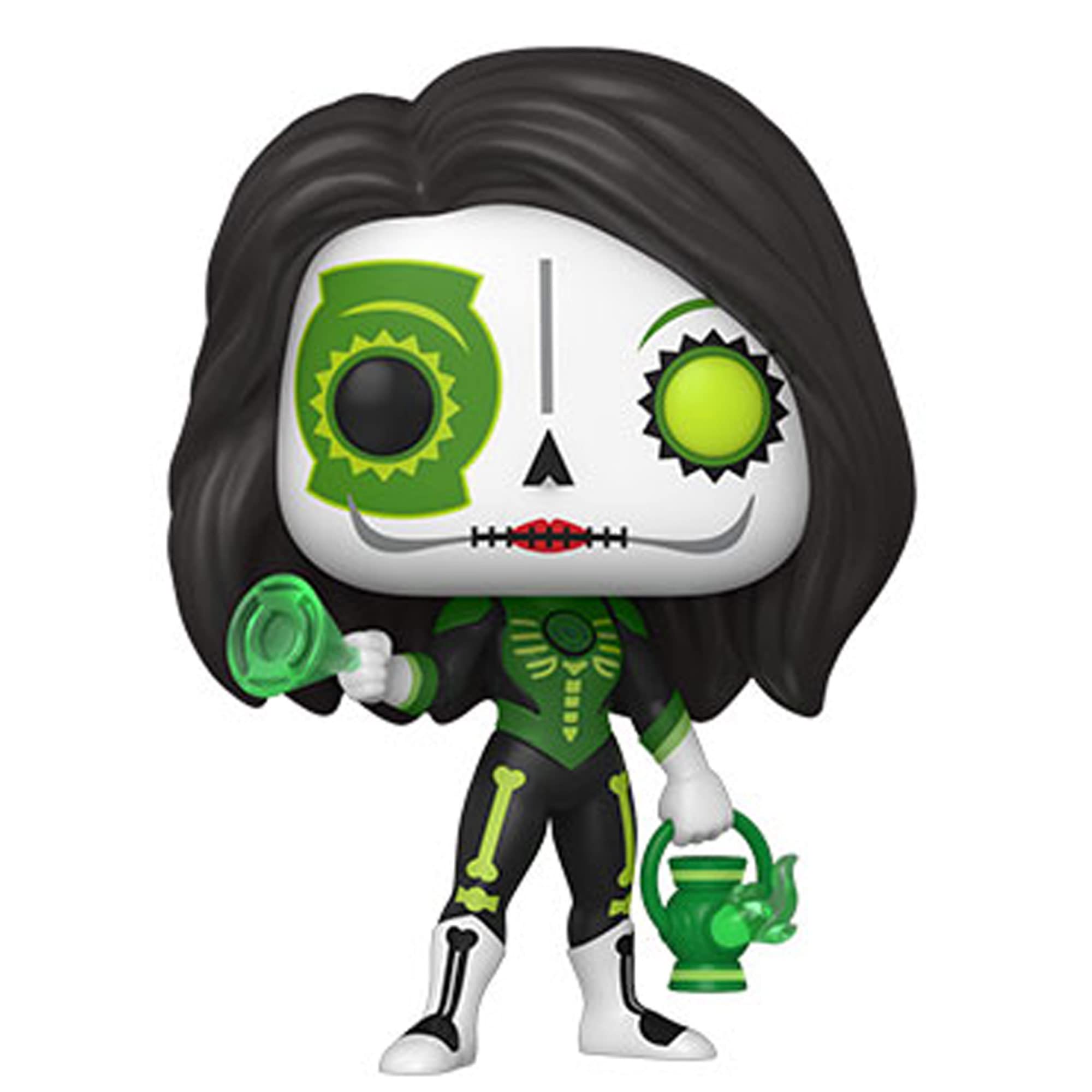 Funko POP! Heroes: Dia De Los DC - Green Lantern - (Jessica Cruz) - DC Comics - Collectable Vinyl Figure - Gift Idea - Official Merchandise - Toys for Kids & Adults - Comic Books Fans