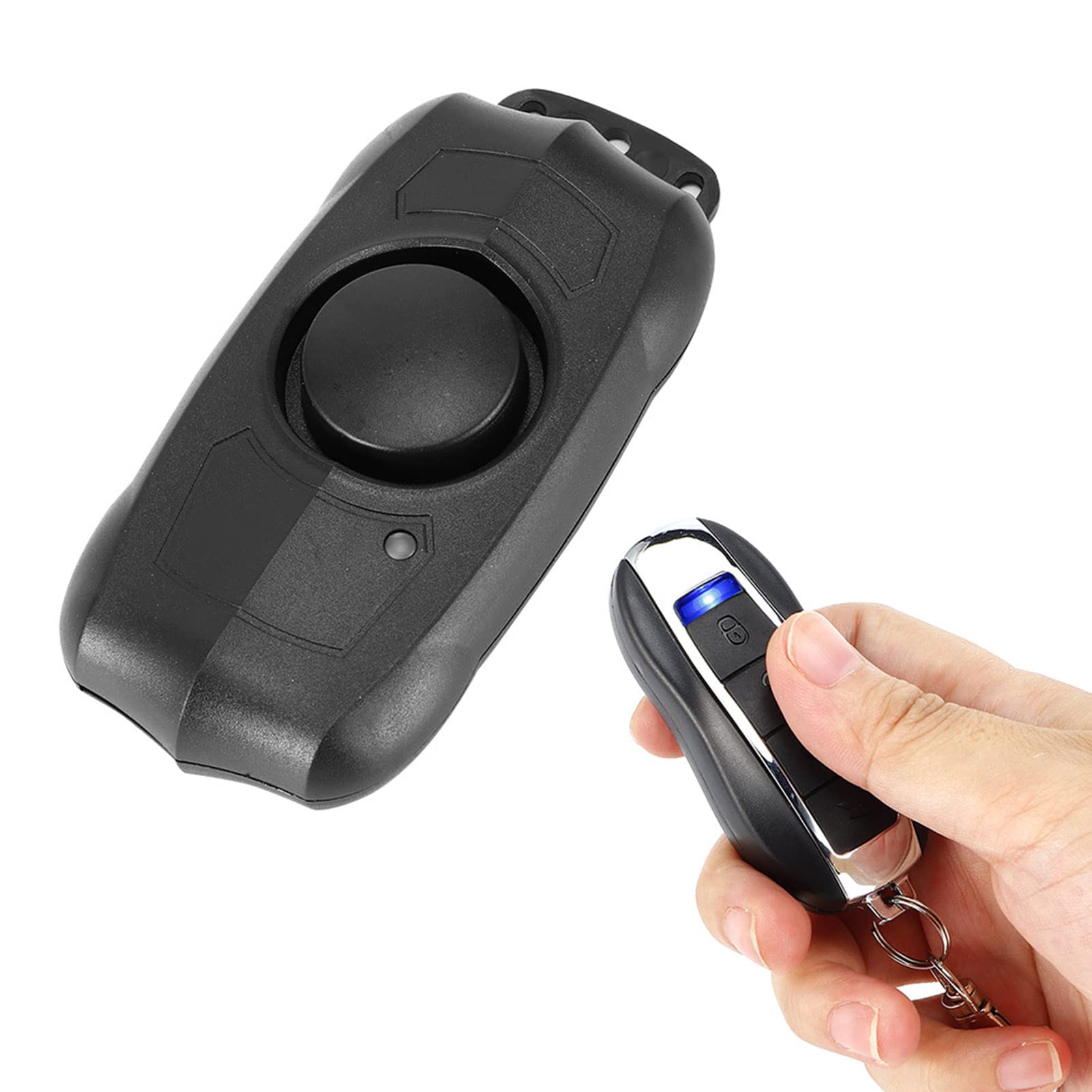 Natudeco Vibration Alarm Intelligent AntiTheft Bike Alarm Motion Sensor Alarm Remote Control for Cycling Motorcycle Car Door Window