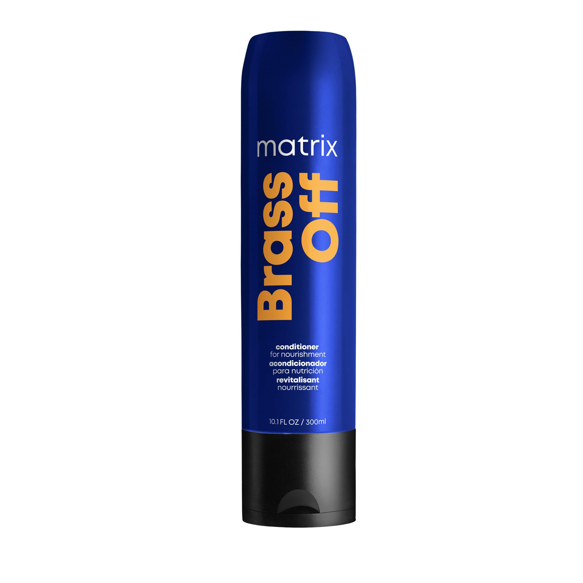 Matrix Total Results Brass Off CONDITIONER For Neutralizing Brassy Tones And Enhancing Blonde Hair 300ml