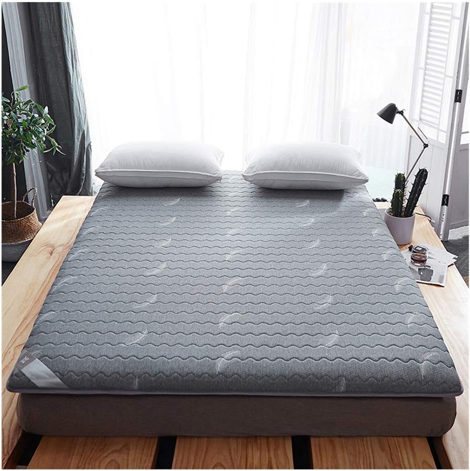 CHZHONG Body Massage Comfortable Latex Mattress 4CM/8CM Thickness Memory Foam Tatami Floor Mat Twin/Queen/King/Full Size Mattress,B,200 * 220cm/78 * 86inch