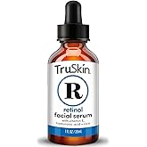 TruSkin Retinol Serum for Face – Gentle, Skin Friendly Anti-Aging Retinoid with Hyaluronic Acid, Cica & Vitamin E – Retinol Facial Serum for Smoother-Looking Skin & Improved Texture, 1 Fl Oz
