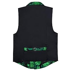 Barry.Wang Green St. Patrick's Day Victorian Vest