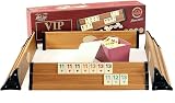 Star Premium VIP Okey Takimi Wooden Rummy Set Melamine Tiles 43cm view 3