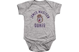 James Madison University Official Dukes Logo Head Unisex Infant Snap Suit for Baby