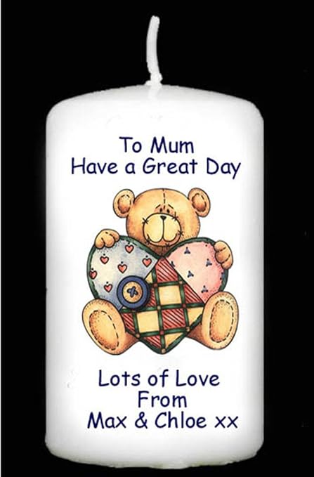 Bougie Personnalisee Cadeau Pour Une Maman Speciale Anniversaire Ou Fete Des Meres Mere De La Mariee Amazon Fr Cuisine Maison