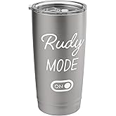 Rudy Mode On Name Stainless Steel Insulated Tumbler