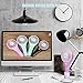 Personal Electric Fan, Tonyhoney Mini Handheld Portable Battery Operated Fans Small USB Rechargeable Fan for Room Desk, Outdoor Travel & Camping (Macaron Pink)